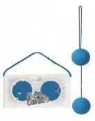 Вагинальные шарики FUNKY LOVE BALLS BLUE, 3.5 см photo 2