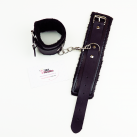 Мягкие наручнике на цепочке, эко-кожа photo 8