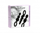 Набор анальных пробок Satisfyer Plugs black (set of 3) photo 4
