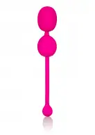 CalExotics Rechargeable Dual Kegel вагинальнальные шарики 9х3.2 см., фиолетовый photo 1