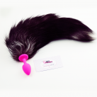 Анальная пробка с хвостом Naughty Kitty, 7смХ2,7 photo 3