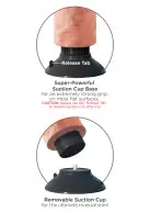 Pipedream Vibrating King Cock W Balls 8 Inch - вибратор, 15.2х5.1 см photo 3