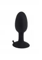 Seven Creations Roll Play Small - анальная пробка с шариком внутри, 7х2,8 см photo 1