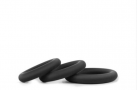 Topco Sales Hombre Snug Fit Silicone Thick C-Rings - набор эрекционных силиконовых колец, 3 шт photo 2