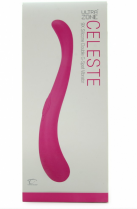 Celeste 9X Silicone Double G-Spot Vibrator - двусторонний вибромассажер точки-G, 10х2.5 см photo 6
