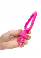 Pipdream Silicone Groove Probe - анальная пробка, 10,25х3,25 см, розовый photo 2