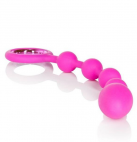 CalExotics Booty Call Booty Climaxer - анальная цепочка, 20,25х3,25 см, розовый photo 1