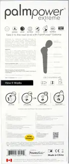 Вибромассажер PalmPower EXTREME - Black photo 4